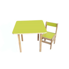 Столик зі стільцем Sofia (green)